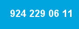 924 229 06 11 924 229 06 11